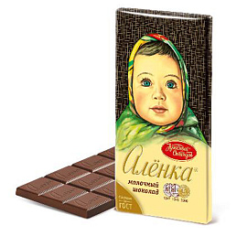 Шоколад КРАСНЫЙ ОКТЯБРЬ "Аленка" молочный, 75 г