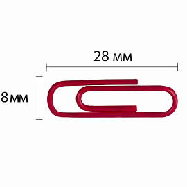 Скрепки ЭКСТРА ОФИСМАГ 28 мм цветные 100 штук, 271316 фото Скрепки ЭКСТРА ОФИСМАГ 28 мм цветные 100 штук, 271316