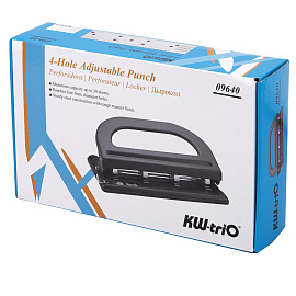 Дырокол KW-Trio 964 до 30 листов черный