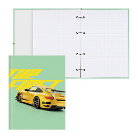 Тетрадь на кольцах А5, 160л., BG "Старт", глянцевая ламинация