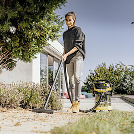 Пылесос Karcher WD 5 S V-25/5/22 желтый (1.628-350.0)