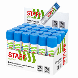 Клей-карандаш STAFF EVERYDAY, 25 г, 228664