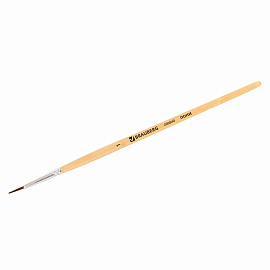 Кисть BRAUBERG, пони, круглая, №1, 200840