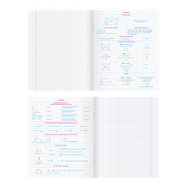 Тетрадь предметная 48л. ArtSpace "Коллаборация"- Геометрия, матовая ламинация, выб. лак