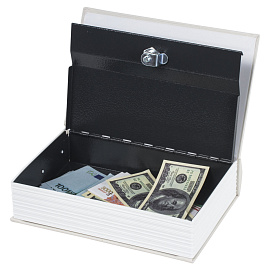 Сейф-книга "ФИНАНСИСТ", 60х170х240 мм, ключевой замок, BRAUBERG, 291057