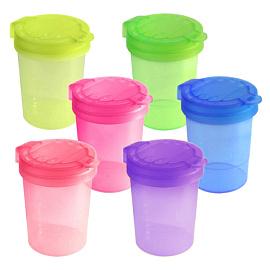 Емкость для воды (стакан-непроливайка) Гамма 280 мл с отметкой безопасного уровня