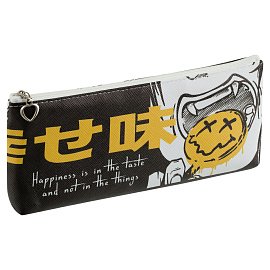 Пенал мягкий 200*85*30 MESHU "Smile", искусственная кожа фото Пенал мягкий 200*85*30 MESHU "Smile", искусственная кожа