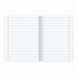 Тетрадь 18 л. BRAUBERG КЛАССИКА NEW линия, обложка картон, ЗЕЛЕНАЯ, 105701