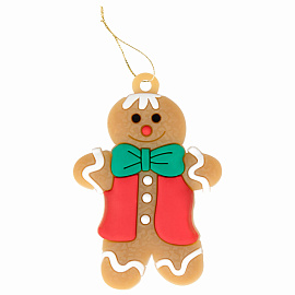 Украшение ёлочное "Пряничные человечки", 12 шт., 7 см, ЗОЛОТАЯ СКАЗКА, 592146