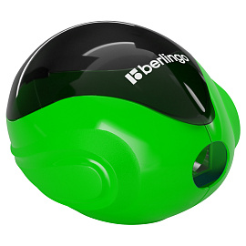 Точилка пластиковая Berlingo "Round" 1 отверстие, контейнер, ассорти, дисплей фото Точилка пластиковая Berlingo "Round" 1 отверстие, контейнер, ассорти, дисплей