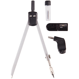 Готовальня ArtSpace, 4 предмета, циркуль 135мм, пластиковый футляр фото Готовальня ArtSpace, 4 предмета, циркуль 135мм, пластиковый футляр