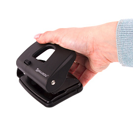 Дырокол BRAUBERG "SX-20", до 20 листов, черный, 229694 фото Дырокол BRAUBERG "SX-20", до 20 листов, черный, 229694