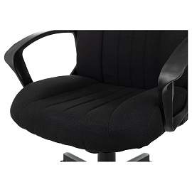 Кресло руководителя Helmi HL-E98, ткань черная, пластик, механизм качания фото Кресло руководителя Helmi HL-E98, ткань черная, пластик, механизм качания