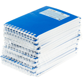 Блокнот А6 60л. на гребне BG "Для конференций", синий фото Блокнот А6 60л. на гребне BG "Для конференций", синий