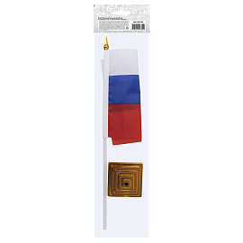 Флаг России настольный 14х21 см, без герба, BRAUBERG/STAFF, 550184, RU22 фото Флаг России настольный 14х21 см, без герба, BRAUBERG/STAFF, 550184, RU22