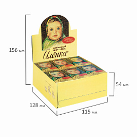 Шоколад порционный Аленка молочный (42 штуки по 15 г)