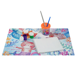 Клеенка для уроков труда Мульти-Пульти "Которусалки", 35*50см, ПВХ