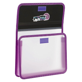 Папка для тетрадей 1 отделение, ArtSpace "Icons", А5, пластик, на липучке