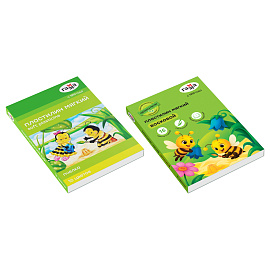 Пластилин классический Гамма Пчелка 16 цветов со стеком 240 г