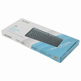 Клавиатура проводная A4tech Fstyler FK25 (FK25 BLACK)