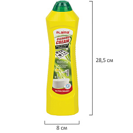 Чистящее средство универсальное крем 780 мл, LAIMA PROFESSIONAL "Лимон", 608662 фото Чистящее средство универсальное крем 780 мл, LAIMA PROFESSIONAL "Лимон", 608662