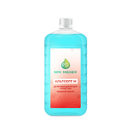Мыло жидкое дезинфицирующее Альтсепт М 1 л
