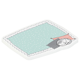 Самоклеящийся блок фигурный MESHU "Soft pillows", 40л., европодвес фото Самоклеящийся блок фигурный MESHU "Soft pillows", 40л., европодвес