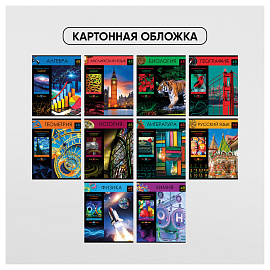 Комплект (10 шт.) предметных тетрадей 48л. BG "Хочу все знать!", эконом