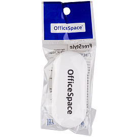 Ластик OfficeSpace "FreeStyle", овальный, термопластичная резина, 60*28*12мм фото Ластик OfficeSpace "FreeStyle", овальный, термопластичная резина, 60*28*12мм