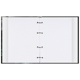 Тетрадь на кольцах А5, 120л., BG "Paper art", матовая ламинация