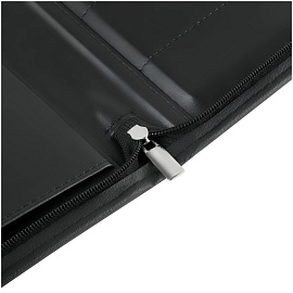 Папка деловая OfficeSpace Leo из искуственной кожи черного цвета (ПаКЗ_574)