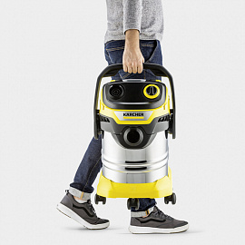Пылесос Karcher WD 5 S V-25/5/22 желтый (1.628-350.0)
