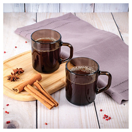 Кружка Luminarc Эклипс стеклянная 250 мл фото Кружка Luminarc Эклипс стеклянная 250 мл