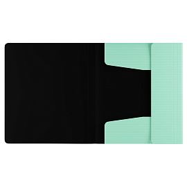 Папка на резинке Berlingo "Instinct" А5, пластик, 600мкм, мятный