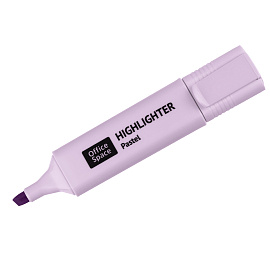 Текстовыделитель OfficeSpace пастельный цвет, фиолетовый, 1-5мм фото Текстовыделитель OfficeSpace пастельный цвет, фиолетовый, 1-5мм