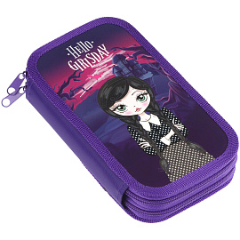 Пенал 2 отделения, 190*105 ArtSpace "GirlsDay", ламинированный картон