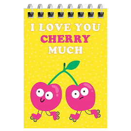 Блокнот А7 40л. на гребне BG "Funny picture