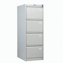 Картотека Практик AFC-04 для документов А4 (серый, 470x646x1320 мм)