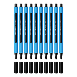 Ручка шариковая Schneider "Slider Edge F" черная, 0,8мм, трехгранная фото Ручка шариковая Schneider "Slider Edge F" черная, 0,8мм, трехгранная