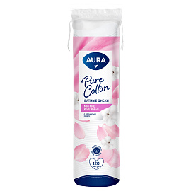 Диски ватные Aura 120 штук