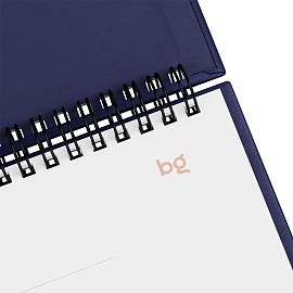 Планинг недатированный, 56л., 330*130мм, кожзам, BG "Nebraska. Blue", синий