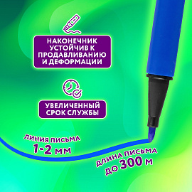 Фломастеры ЮНЛАНДИЯ "ДОМИКИ", 24 цвета, трехгранные, вентилируемый колпачок, картон, 152183