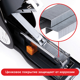 Скобы BRAUBERG № 26/6 (для степлеров 24/6), 1000 штук, экономичные, до 30 листов, 225973 фото Скобы BRAUBERG № 26/6 (для степлеров 24/6), 1000 штук, экономичные, до 30 листов, 225973