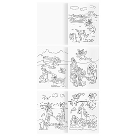 Раскраска А4, 16 стр., ТРИ СОВЫ "Для мальчиков