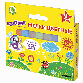 Мел цветной квадратный 9 штук, ЮНЛАНДИЯ "ЮНЛАНДИК И ОКРУЖАЮЩИЙ МИР", картонная упаковка, европодвес, 227443 фото Мел цветной квадратный 9 штук, ЮНЛАНДИЯ "ЮНЛАНДИК И ОКРУЖАЮЩИЙ МИР", картонная упаковка, европодвес, 227443