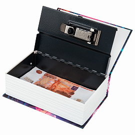 Сейф-книга "1984", 55х115х180 мм, кодовый замок, BRAUBERG, 291355