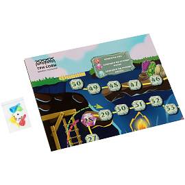 Игра настольная ТРИ СОВЫ "Ходилка-бродилка. Подземелье", пакет с европодвесом