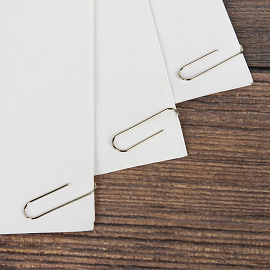 Скрепки EXTRA BRAUBERG 28 мм никелированные 100 штук, 271312 фото Скрепки EXTRA BRAUBERG 28 мм никелированные 100 штук, 271312