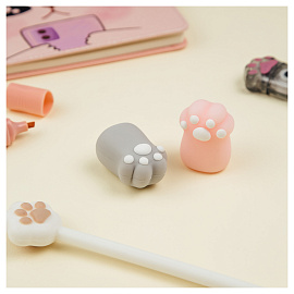 Ластик MESHU "Paw", ПВХ, 35*30*75мм фото Ластик MESHU "Paw", ПВХ, 35*30*75мм