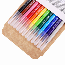 Фломастеры Carioca Acquarell 12 цветов акварельные